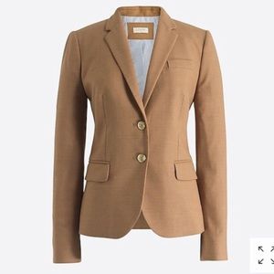 Classic JCREW Schoolboy Blazer - Camel (size 2)